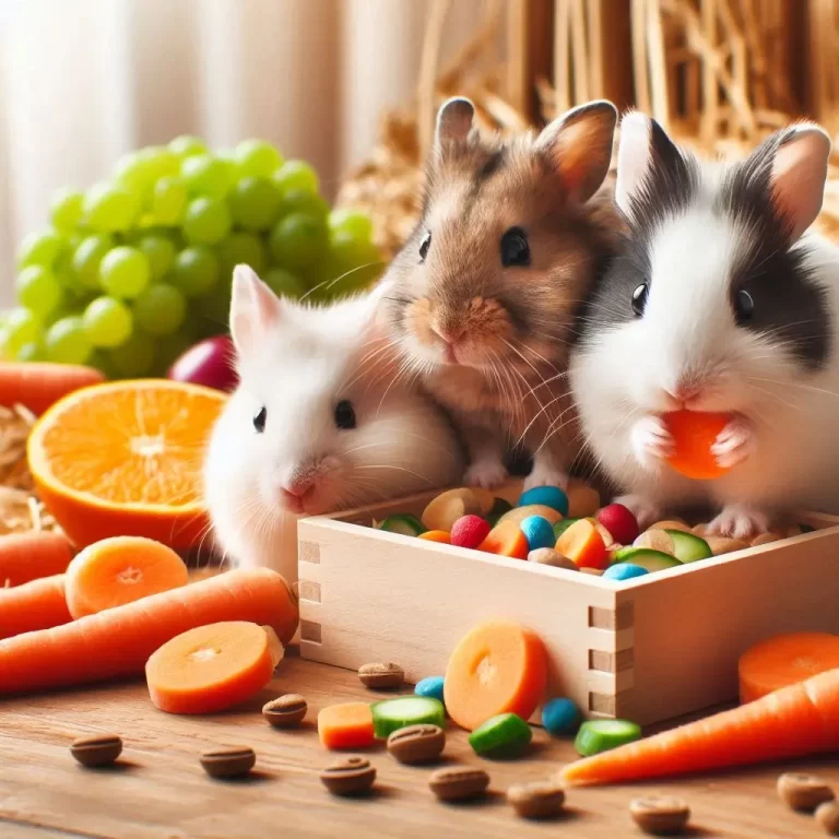 Dieta Balanceada para Roedores: Nutrição Essencial para Hamsters e Coelhos
